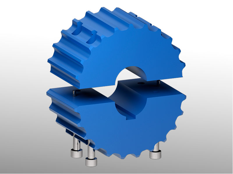 Split sprocket 23 teeth - Part.579